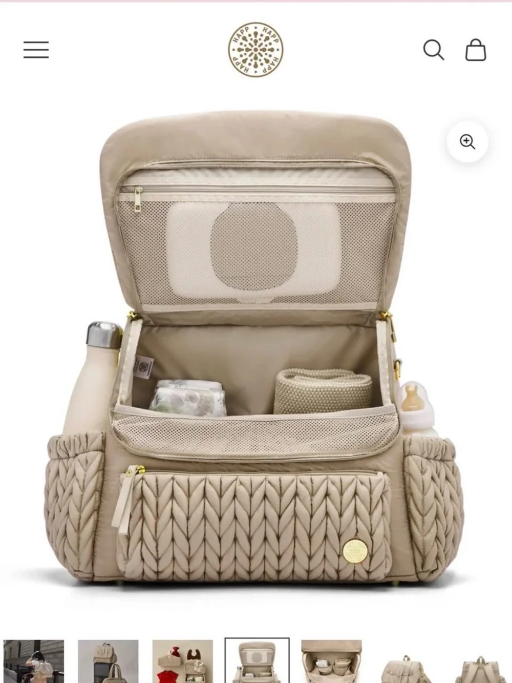 HAPP Diaper Bag / Levy Backpack